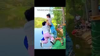 Rope Swinging is Fun