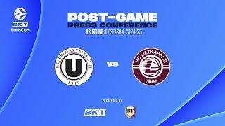 ️ Press conference: U-BT Cluj-Napoca v BC Lietkabelis