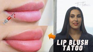 Lip Blush Tattoo: Tesstattoo's Success Story & Before and After