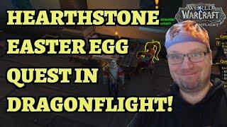 Hearthstone Easter Egg Quest - Legendary Foil! (World of Warcraft Dragonflight Quest Highlight)