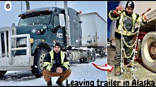 Must Need Tire Chains | Refused to Unload my Truck in Alaska | 692