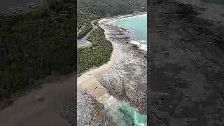 "Victoria’s Coastal Wonders: Cathedral Rock & Bells Beach "#GreatOceanRoad#CoastalBeauty