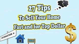 27 Tips to Sell Your Home Fast and For Top Dollar | Brian Khatambakhsh Real Estate Team