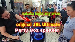 nagulat si ma'am  sa price ng Ultimate party box speaker