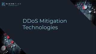 DDOS Mitigation Technologies