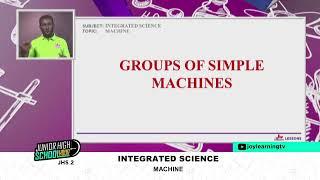 JHS 2 - Integrated Science - Machine