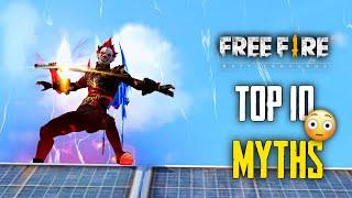 Top 10 Mythbusters in FREEFIRE Battleground | FREEFIRE Myths #292