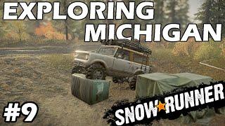 Exploring Michigan! | SnowRunner | Ep 9