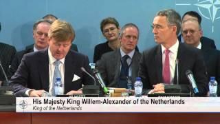 Opening remarks by NATO Secretary General and His Majesty King Willem-Alexander of the Netherlands