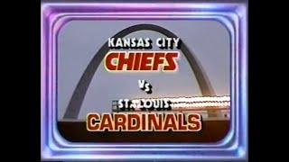 1986 Week 12 Kansas City Chiefs at St. Louis Football Cardinals Highlights