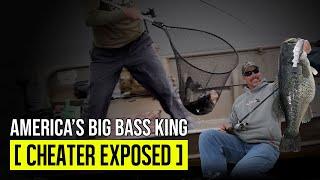 Big Bass "King" Mike Long Caught Snagging Spawning Largemouth Bass