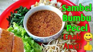 Cara Buat Sambal Pecel | Rasanya Mantul & Harum |