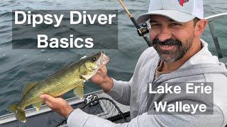 Using Dipsy Divers for Lake Erie walleye for greater success