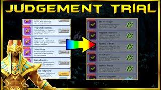 The Judgement Trial Full Line ups!