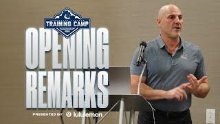 Opening Remarks for 2024 Training Camp