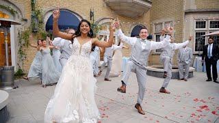 The BEST Surprise Bridal Party Dance! - Choreographed Indian Wedding Dance