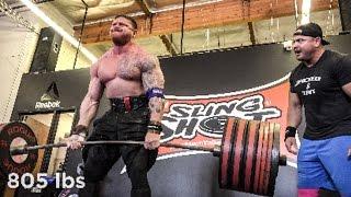 Steve Gentili Goes For an 805 lb Deadlift at Super Training Gym