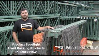 Used Pallet Racking, Wire Decking In-Stock - Pallet Rack Now