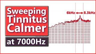 Tinnitus Calmer Sweeping Noise at 7kHz Masker