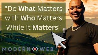 "Do What Matters with Who Matters While It Matters" Angular's Mark Techson on Leadership