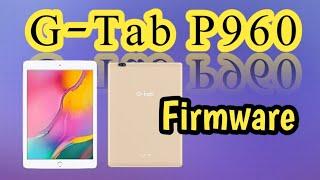 G-Tab P960 Dead Boot Repair Firmware by Saaya Gsm