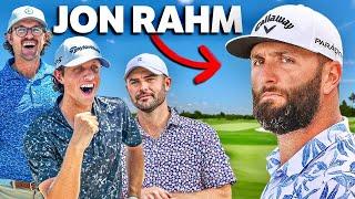 Jon Rahm Vs. Grant Horvat & Bryan Bros!