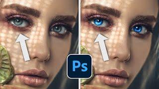 Augenfarbe ändern & zum leuchten bringen | Photoshop Tutorial Deutsch