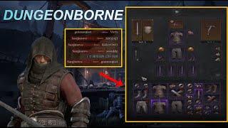 Looting Everything in Dungeonborne with Legendary Gears | Solo PvP Highlights | Dungeonborne