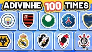  Adivinhe o TIME pelo ESCUDO | Quiz de Futebol