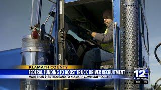 Klamath Community College gets federal funding to boost truck driver recruitment