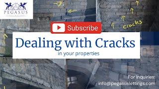 Property Tip! Dealing with Cracks in your Properties