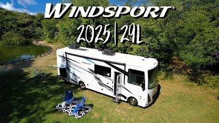 2025 Windsport 29L | Exterior Kitchen | King Bed | RV Review