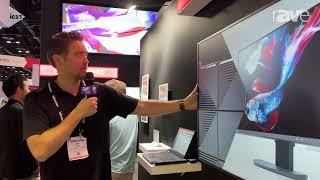 InfoComm 2023: Sharp/NEC Intros MultiSync® ME552 High-Haze Commercial Display With Android