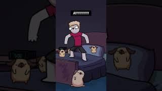 I Wish I Could Sleep (Animation Meme) #shorts