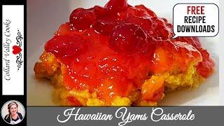 Hawaiian Sweet Potato Casserole - Yams Casserole - Step by Step Cooking Tutorial