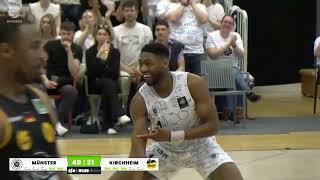 Recap: Uni Baskets Münster vs Bozic Estriche Knights Kirchheim | Zusammenfassung