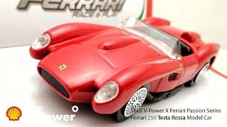 Ferrari 250 Testa Rossa Model Car Unboxing | Shell V-Power X Ferrari Passion Series