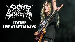 Sisters Of Suffocation - I Swear @ MetalDays 2018 | Guitar cam by Emmelie