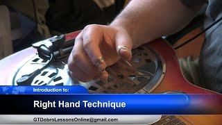 Dobro Right Hand Technique