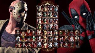 Mortal Kombat 9 - JASON VOORHEES & DEADPOOL - Expert Tag Ladder - Gameplay @(1080p) - 60ᶠᵖˢ 