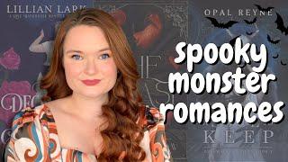 spooky monster romances | paranormal recs | collab with @NovelLife