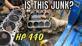 What did I find on the inside of this Dodge HP 440 cop car engine?