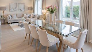 New Modern Dining Room Design Ideas 2025 Trendy Stylish Living Room Dining Table Decorating Ideas