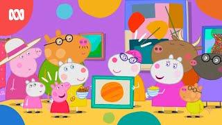 Art House Day ️ | Peppa Pig | ABC Kids