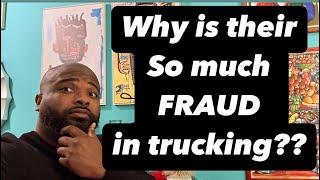 How can you make money in trucking if everybody is trying to steal from you?? 