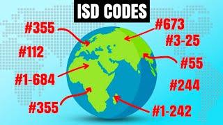 What are ISD codes | How Are The ISD Codes Allocated? | The Insighters