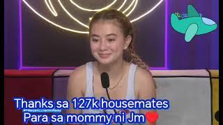 Laking tulong po eto sa Para Sa kalusugan ng Mama ni Jm.. Thank you housemates.....