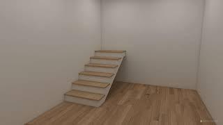 Quick way to make simple stairs in homestyler