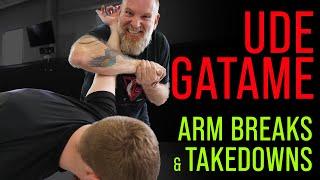 Ude Gatame - Arm BREAKS & Takedowns | Japanese Jujitsu Technique