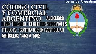 Artículos 1453 a 1462 - Código Civil y Comercial Argentino Audiolibro